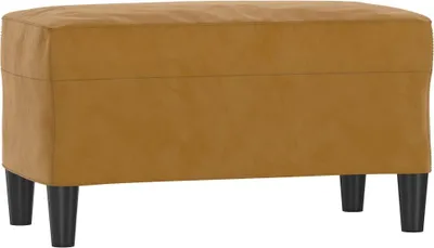 Obrázok produktu pre vidaXL Lavica hnedá 70x35x41 cm Velvet
