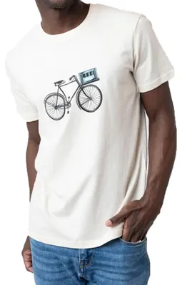 Produktbild von BAVARIAN CAPS T-Shirt Expresslieferdienst naturcreme S