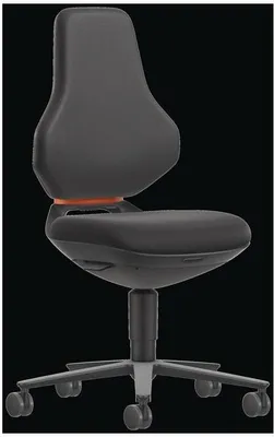 Produktbild von Arbeitsdrehstuhl Alu.anth.Supertec schwarz 450-620mm