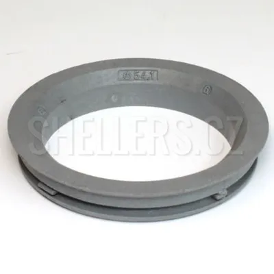 Obrázok produktu pre Strediaci krúžok kolesa 68,0 / 54,1 (104.0200.058), plast, sivý, presah kužeľa 4 mm