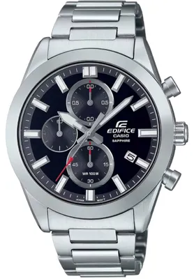 Produktbild von Casio Edifice Herrenuhr EFB-710D-1AVUEF Edelstahlband