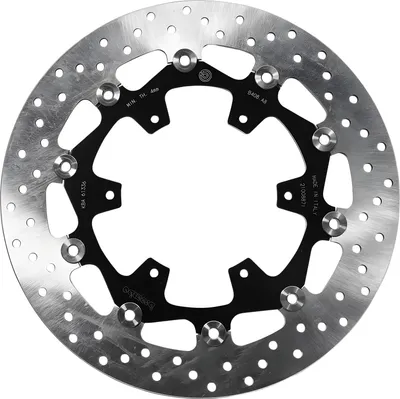 Image de BREMBO Disque de frein flottant 78B408A8 série or acier inoxydable D.320 épaisseur 4,5 mm 6 trous