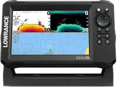 Image de Lowrance Eagle 7'' 83/200 Hdi Traceur Noir Noir One Size