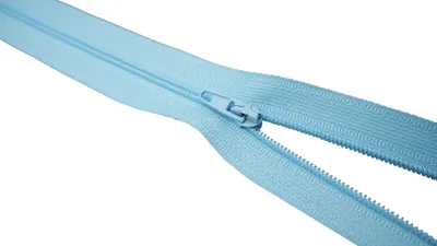Produktbild von Reißverschluss Nylon 15 cm 16# Hellblau