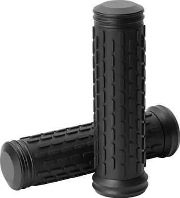 Produktbild von Hashiru Griffgummipaar ST06 Aluenden für 22mm Lenker, Schwarz