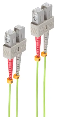 Obrázek produktu pro shiverpeaks BS07-510215 shiverpeaks BASIC-S optický propojovací kabel SC-Duplex, OM5, 1,0 m