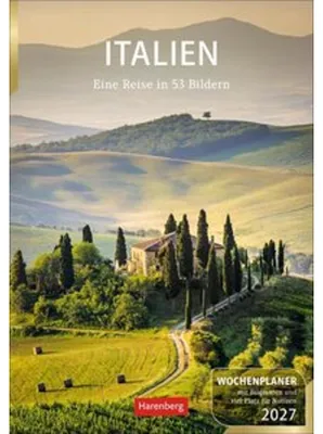 Produktbild von Italien Wochenplaner 2027 - Eine Reise in 53 Bildern