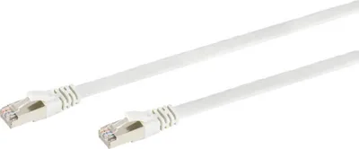 Produktbild von LAN Kabel CAT.7 U/FTP slim weiss 10 m