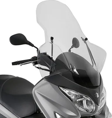 Produktbild von Für Suzuki Burgman 125-200 Windschutzscheibe (06-13), 125-200 Abs (14-19) 84,5 X 65,5 Cm Klar - Montage Erforderlich D267Kitk