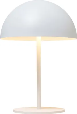 Produktbild von LED Tischlampe Pilzform Akku Touch-Schalter USB-C, 28cm, Indoor/Outdoor, Ambienteleuchte