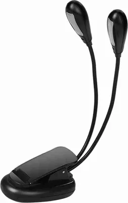 Image de Lampe de lecture, 14 LED USB rechargeable et lampe de lecture pour les yeux, lampe de lecture à clip flexible