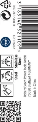 Zdjęcie produktu dla Bosch 2 608 585 875, Wiertarka, Wiertło spiralne, 2,5 mm, 57 mm, Metal, 2,5 mm