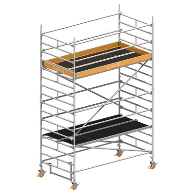 Produktbild von Layher Rollgerüst Uni Breit P2 5,20m AH