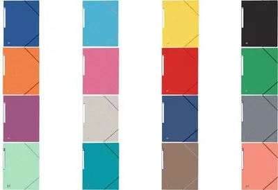 Produktbild von #50xOxford Eckspannermappe Top File+, DIN A4, farbig sortiert