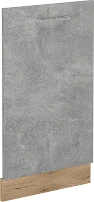 Produktbild von Geschirrspülblende Vicco R-Line Beton 45 cm ohne Arbeitsplatte, Model 54495