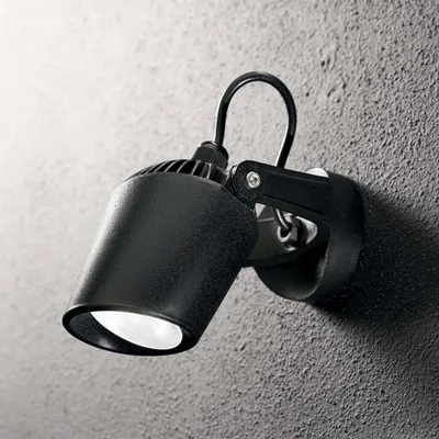 Image de Ideal Lux Applique murale Minitommy Ap1 Noir
