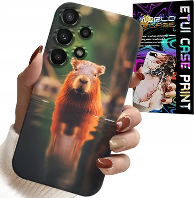 Produktbild von Hülle Für Samsung Galaxy A32 5G - Süsses Wasserschwein, Wasserschwein, Viele Designs