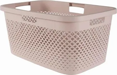 Zdjęcie produktu dla Kosz na pranie Curver Pure 47 l różowy