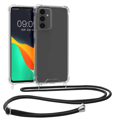 Produktbild von kwmobile KWM000021LL001C, Cover, Samsung, Galaxy S23 FE, Schwarz, Transparent