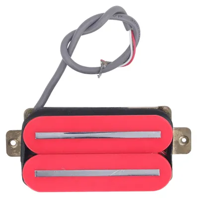Produktbild von E-Gitarren-Humbucker-Tonabnehmer mit hoher Ausgangsleistung, Dual Hot Rail Dual Coil Tonabnehmer für ST SQ Rot