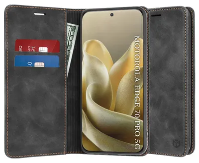 Produktbild von Techsuit - Confy Cover Hülle für Motorola Edge 70 Pro - schwarz