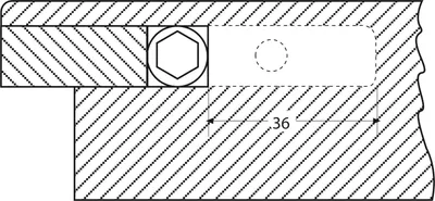 Produktbild von Antiverzugsbeschläge PLANO-HT-ZT Universal Ausrichtbeschlag