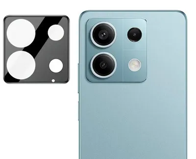 Produktbild von Techsuit Full Glass Kameraschutz für Xiaomi Redmi Note 13 5G - Schwarz