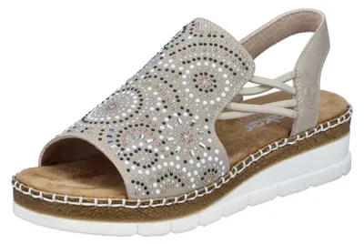 Produktbild von Rieker Sandalen Damen 32313932383737 Beige 43 EU