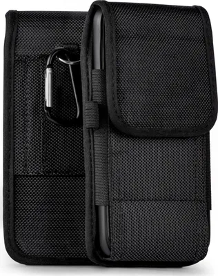 Produktbild von moex® Agility Case kompatibel mit HTC Desire 19 Plus - Handy Gürteltasche, Schwarz