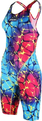 Produktbild von ZAOSU Wettkampf Schwimmanzug Z-ColorMesh für Damen & Mädchen, Größe:176 / 36