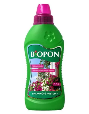 Obrázok produktu pre BIOPON hnojivo pre balkónové rastliny 500ml