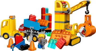 Produktbild von LEGO® DUPLO® Große Baustelle 10813