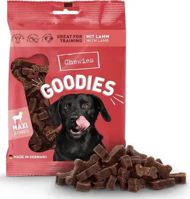 Zdjęcie produktu dla Chewies Goodies (Training) Kosteczki Maxi Jagnięcina 200g
