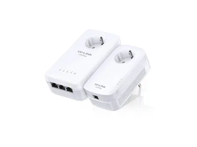 Produktbild von TP-Link TL-WPA8630P ZESTAW AV1200 Powerline 2er WLAN AC (3x LAN)