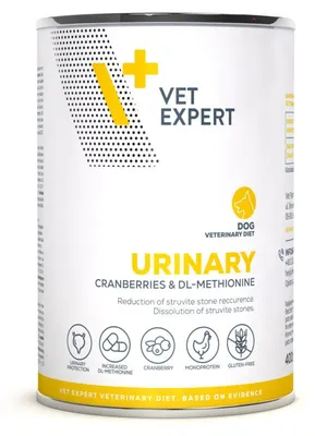 Zdjęcie produktu dla Mokra karma dla psa VetExpert Veterinary Diet Urinary dog 400g
