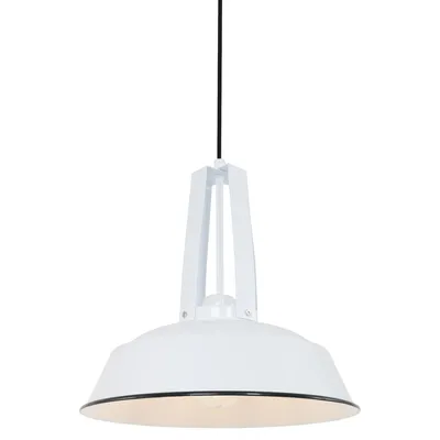 Zdjęcie produktu dla Mexlite - lampa wisząca - Eden - biały - metal - Ø 42cm - E27 - 7704W
