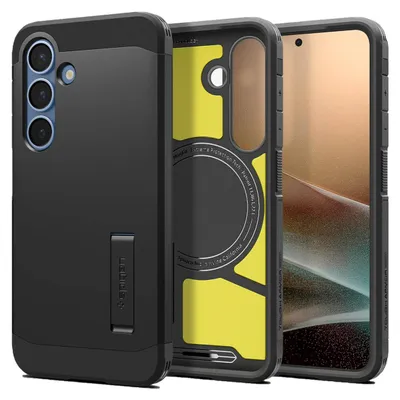 Image de SPIGEN Étui Spigen Galaxy S25 Tough Armor AI (MagFit) Noir