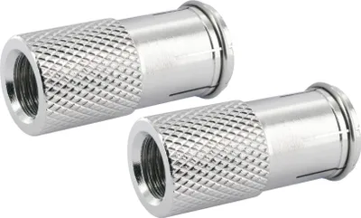 Obrázok produktu pre Schwaiger FSQ7002531, F-typ, Strieborná, 2 kusov