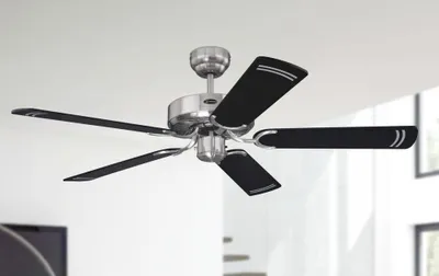 Zdjęcie produktu dla Wentylator sufitowy Westinghouse Cyclone stal 132 cm z wyłącznikiem pociągowym