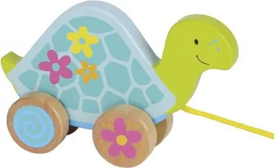 Image de Goki Susibelle Tortue à tirer en bois