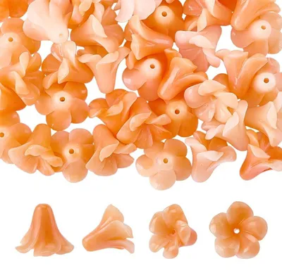Productafbeelding van 100 Stuks Pakalana Bloemenkralen voor Sieraden en Knutselen