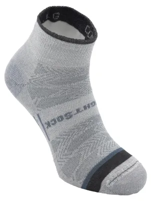 Produktbild von Wrightsock CoolMesh II Quarter Laufsocken für Damen und Herren – umweltfreundlic