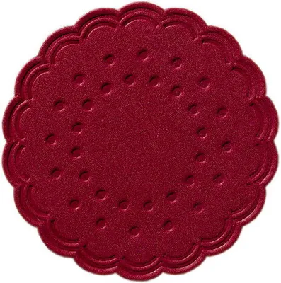 Produktbild von Duni Tassendeckchen 7,5cm bordeaux 8lagig 250 Stück