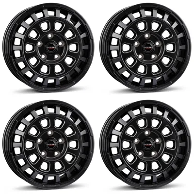 Image de 4 jantes Borbet CW7 7,5x18 ET43 5x120 SWM pour VW Amarok T5, T6, T6.1, Multivan T6.1, Transporter T7, Touareg 5x120 SWM pour VW Amarok T5, T6, T6.1
