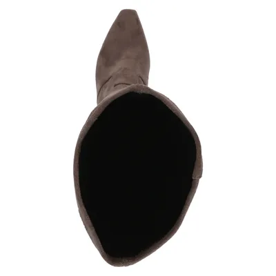 Produktbild von Caprice Damen Stiefel Stretch elegant Langschaft spitz Blockabsatz 9-25520-41, Größe:40 EU, Farbe:Braun