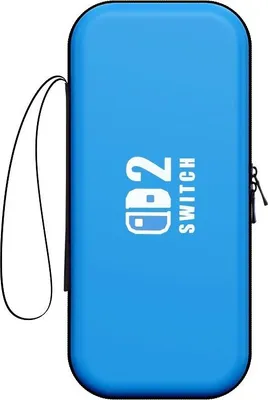 Immagine prodotto di INF Custodia Protettiva per Nintendo Switch 2 - Borsa da Viaggio Rigida Blu