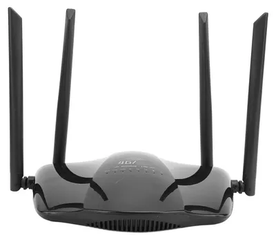 Obrázek produktu pro Odblokovaný bezdrátový WiFi router s podporou 4G LTE, přenosný WiFi hotspot s rychlostí 300 Mb/s, slotem pro SIM kartu a 4 anténami – evropská verze s EU zástrčkou