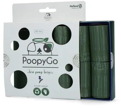 Productafbeelding van PoopyGo Poepzakjes 120 stuks verpakking