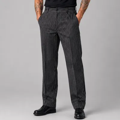 Produktbild von Herren Kochhose, regular fit, Komfortbund, 100% Baumwolle oder 65% Polyester-35% Baumwolle