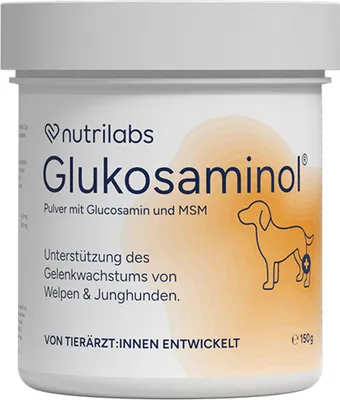 Produktbild von NutriLabs Glukosaminol Kleintier 150 g | für Hunde | Knorpel & Gelenke